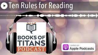 Ten Rules for Reading Profile
