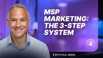 MSP Marketing: The 3 Step System