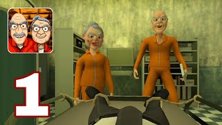 Grandpa And Granny 3: Hospital Gameplay Chapter 1 Tunnel Escape screenshot 4