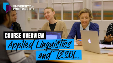 MA Applied Linguistics & TESOL | University of Portsmouth