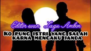 Terlanjur cinta orang pung istri