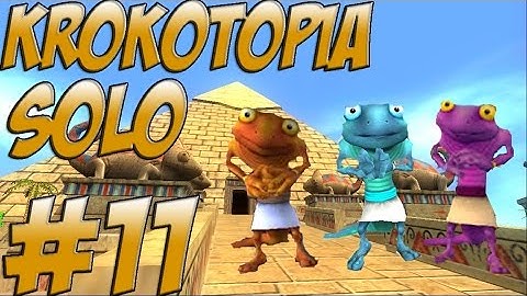 Wizard101 Solo Walkthrough - Krokotopia - Part 11 - Royal Hall and Chamber of Fire