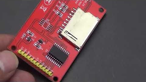 2.2 inch 176*220 serial TFT screen color module support Arduino