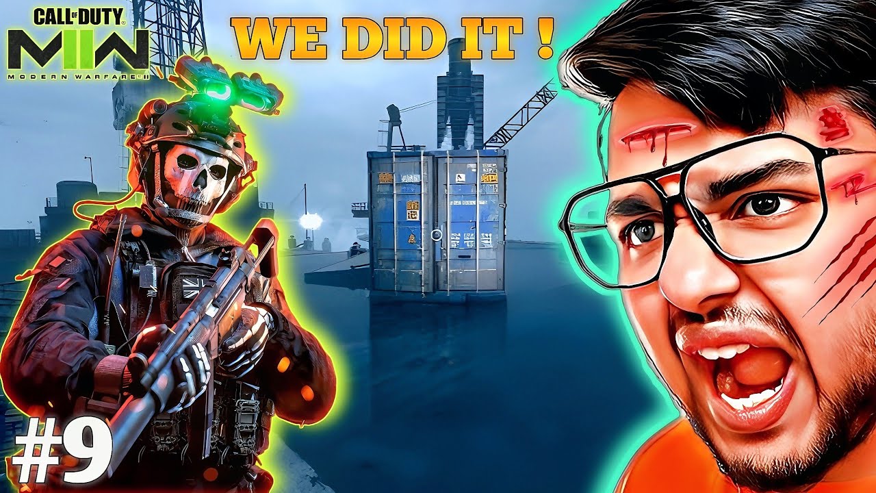 FINALLY WE FAILED THE HASSAN'S MISSION 😎 WE DID IT [ COD MW 2 ] #9 ...