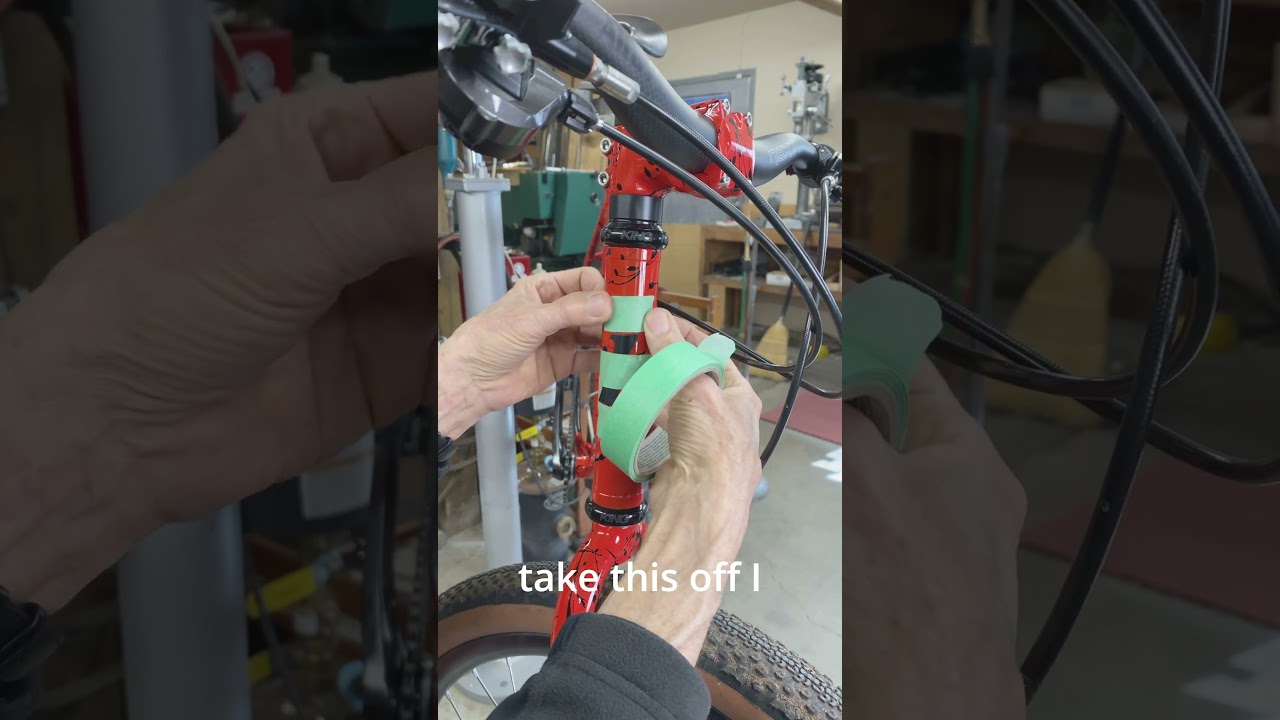 How to install a HEADTUBE BADGE // paul brodie's shop