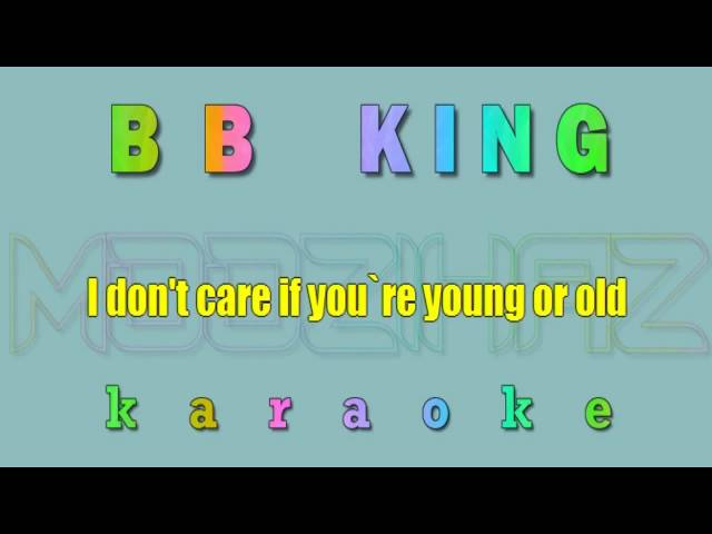 Let The Good Times Roll Bb King Karaoke Instrumental class=