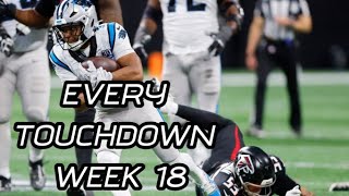 EVERY NFL 2024 WEEK 18 TOUCHDOWN!