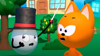 Котенок Котэ - Kote Kitty 🍦 Learn colors with Balloons and Surprise Eggs | बच्चों के लिए कार्टून