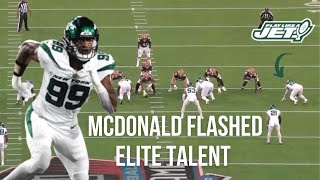 Will McDonald flashed his ELITE TALENT vs the Browns | Jets Film Breakdown 🎥