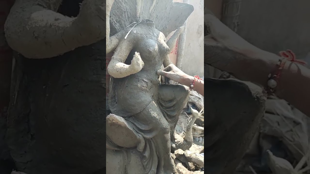 Natural art 🎨🎨 is live।।মনশা ঠাকুরের কাপর কীভাবে পরায়।। 