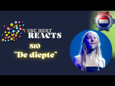 ESCBEAT Reacts to S10-''De diepte" (Eurovision 2022 Netherlands)