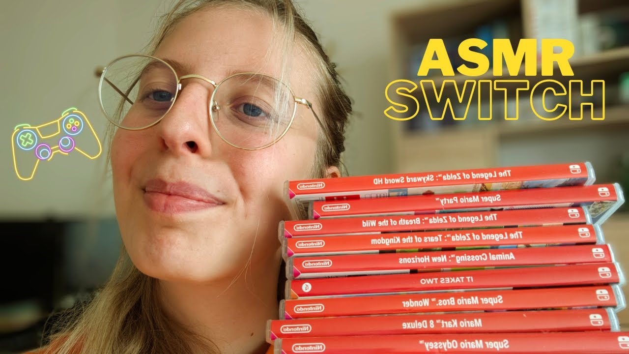 ASMR | Mes jeux de switch 🎮