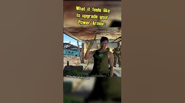 What it feels like to upgrade your Power Armor: Fallout 4 #fallout #memes #shorts