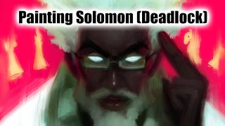 VOTE SOLOMON! (Deadlock) Digital Painting Process