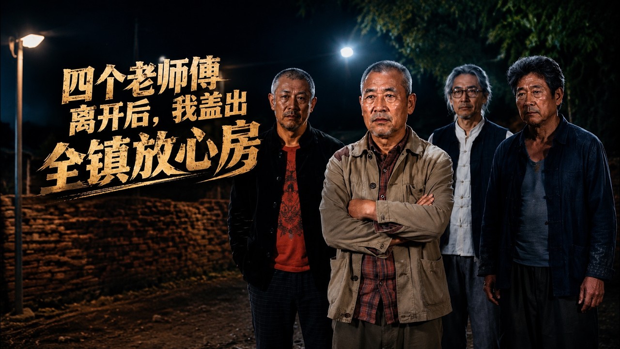 四個老師傅走後，我蓋出全鎮放心房