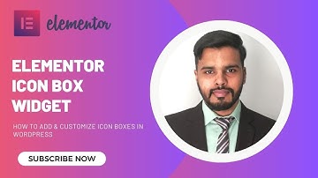 Elementor Icon Box Widget Tutorial in Hindi | How to Add & Customize Icon Boxes in WordPress 2025