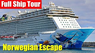Norwegian Escape | Full Walkthrough Ship Tour & Review | Norwegian Cruise Line