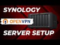 Setup openvpn server on synology nas