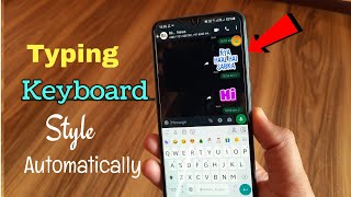 Bobble Emoji Style Keyboard Install | Hidden Keyboard Typing Style screenshot 3