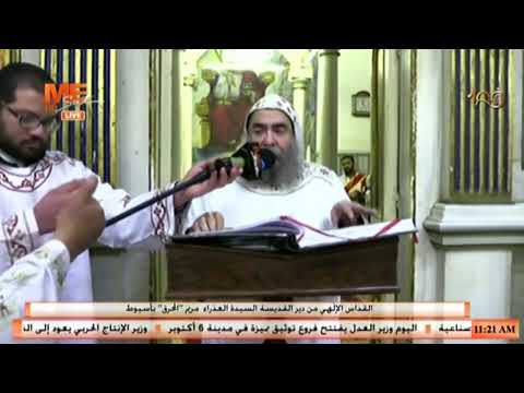 الإنجيل بصوت أنبا يوأنس في قداس عيد نياحة القمص ميخائيل البحيري من دير العذراء المحرق بأسيوط