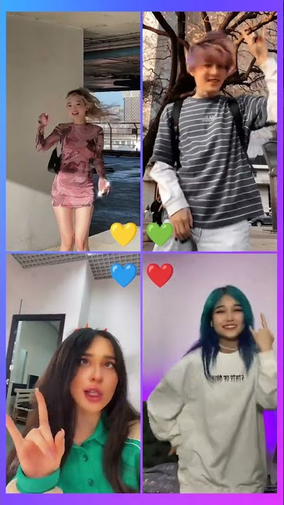 VS Dance Kika Kim vs Ten Yujin vs Elsarca vs Luna Mccall #TikTok #Shorts #Vs #XO #xoTeam