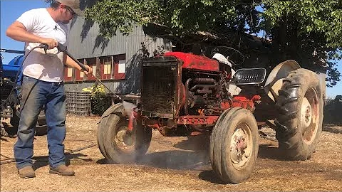 Bringing Grandpas Tractor Back to Life!  Part One