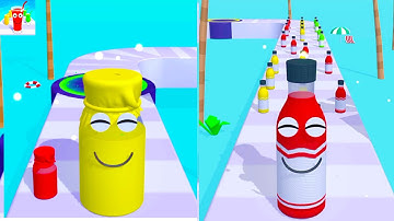 Juice Run All Levels Gameplay Walkthrough Android, iOS Part-13 SHAPE GAMES SG473