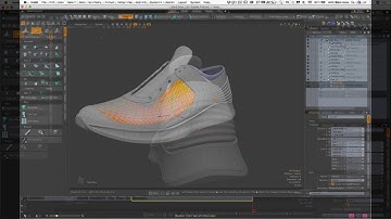 Modo Footwear Design - Lesson 4: 3. Fitting the Panels