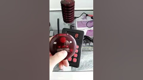 HICOM Wireless coaster paging and queuing system by Trace Enterprise