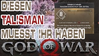 God of War Guide - Bester Talisman - Mega Schaden Talisman - Den müsst Ihr haben