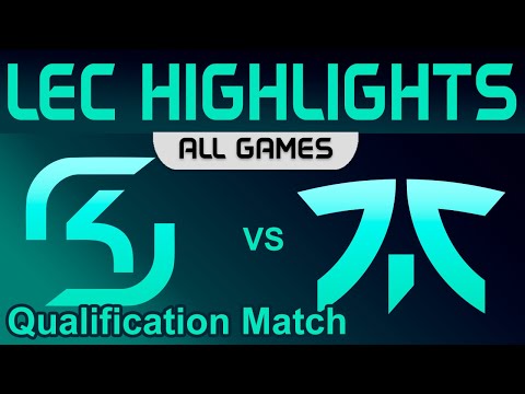 SK vs FNC ALL GAMES Highlights LEC Qualification Match 2023 SK Gaming vs Fnatic by Onivia