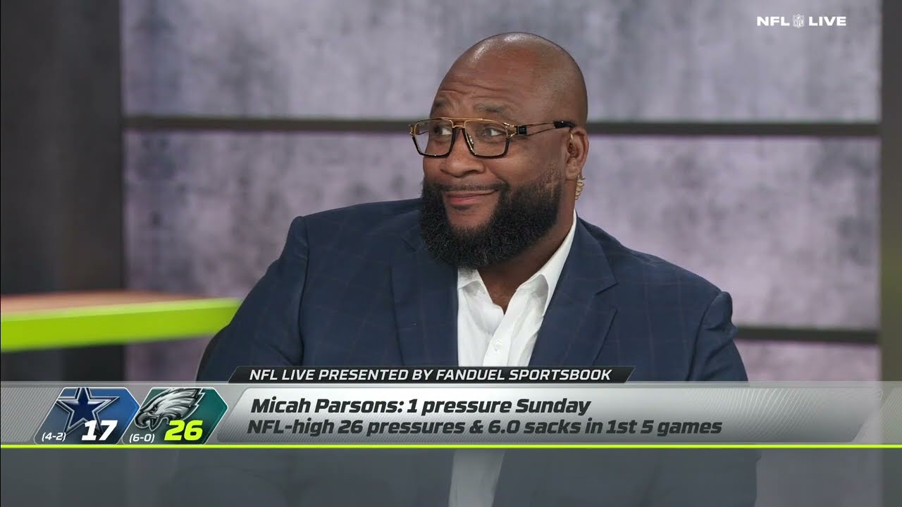 Marcus Spears ISN'T disappointed about the Cowboys' loss to the Eagles?! 👀 NFL Live YouTube