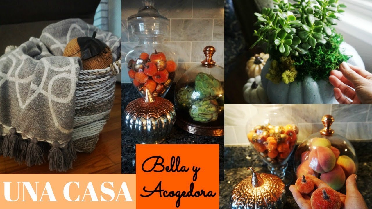 DECORACIONES de OTOÑO BELLAS Y ACOGEDORAS | 2da Serie de Otoño Cap. #2 manualidades raudales