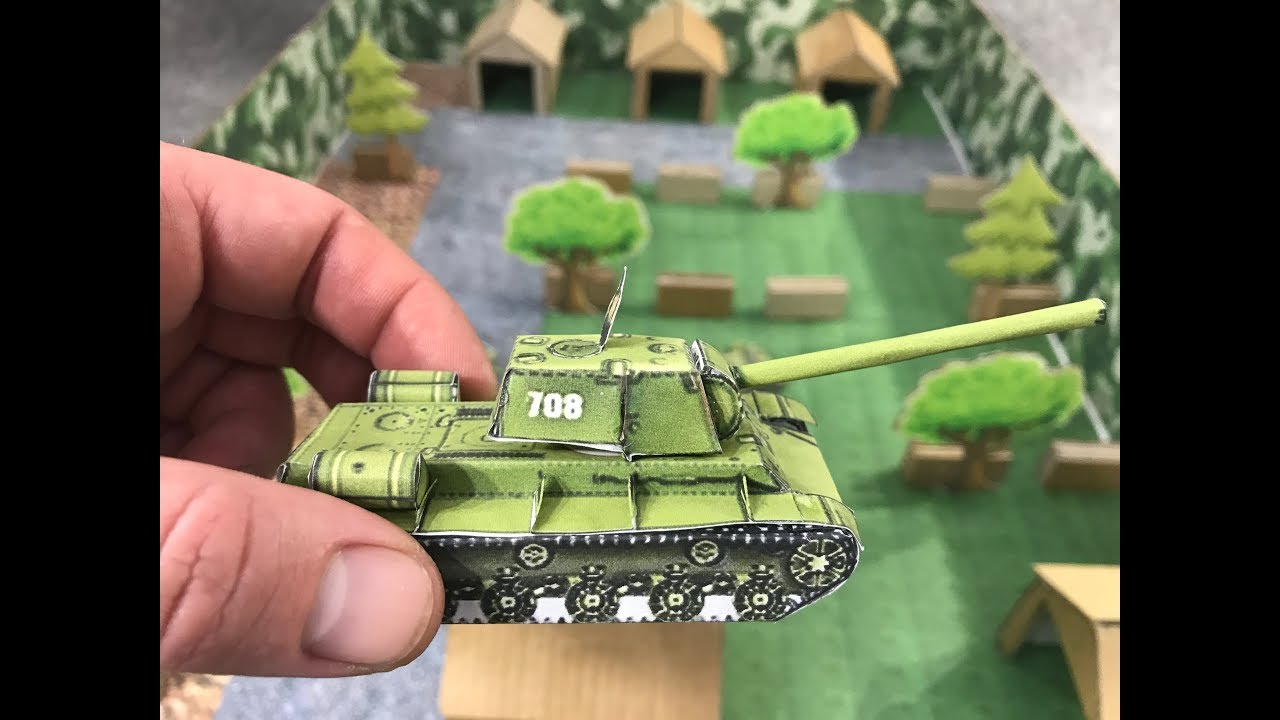 Tanks. Cardboard game. DIY YouTube