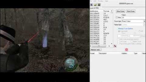 resident evil 4 infinite ammunition cheat engine
