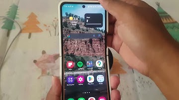 Samsung Z Flip 5: How to Make Video Call using Meet app with Left Handle Long Swipe Down (Good Lock)