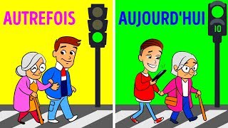 La Vie Autrefois et la Vie Aujourd'hui