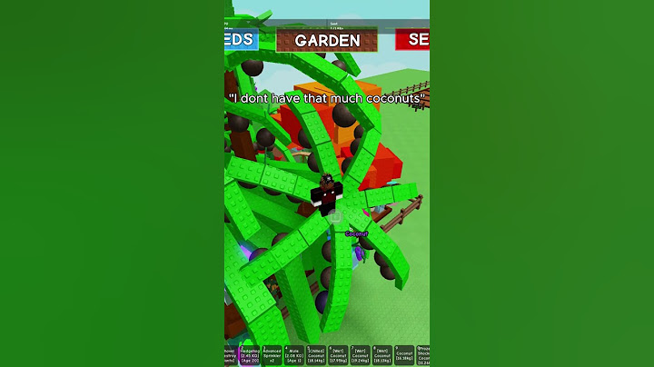 we love coconuts #roblox #growagarden #gaming #trend #plants #popular #coconuts #gameplay #food #new