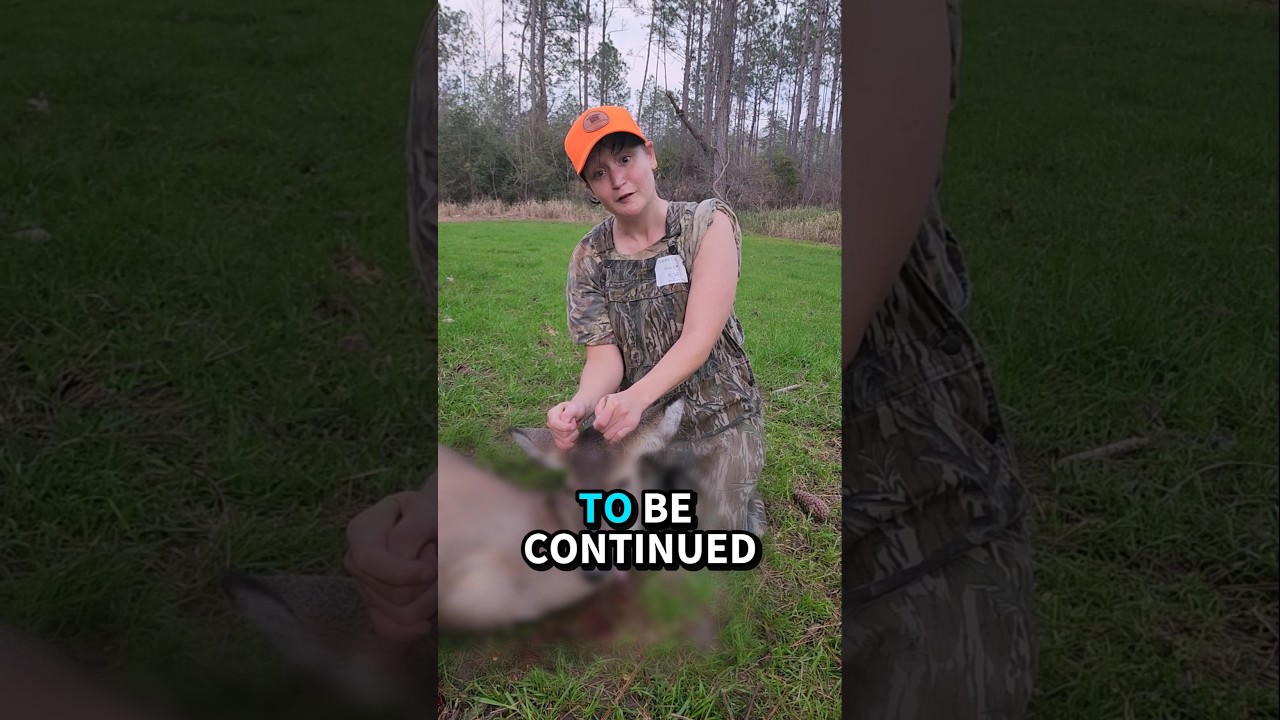 I told you she's watched too many hunting shows! 😆 🤣 #disabled