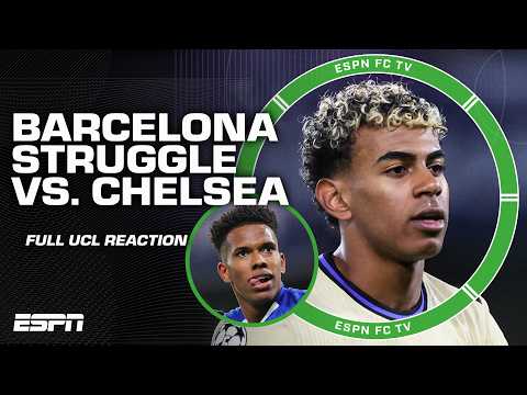 FULL REACTION: Barcelona get dominated by Chelsea in UCL 👀 'That's who Barca are!'| ESPN FC