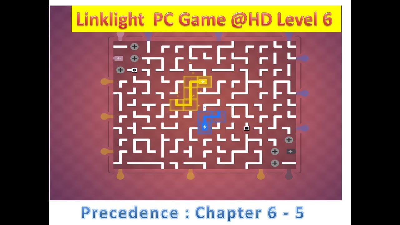 Linklight Gameplay@HD (PC Game) _NO COMMENTARY_ Chapter 6 Precedence level 1- 5, Link Light Gameplay