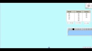 Calculating One-Way Analysis Of Variance Weasycalc.com
