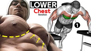 6 BEST EXERCISE LOWER CHEST WORKOUT ?
