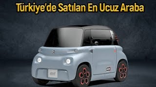 Türkiyedeki En Ucuz Otomobil Citroen Ami, 25 Dakikada Tükendi
