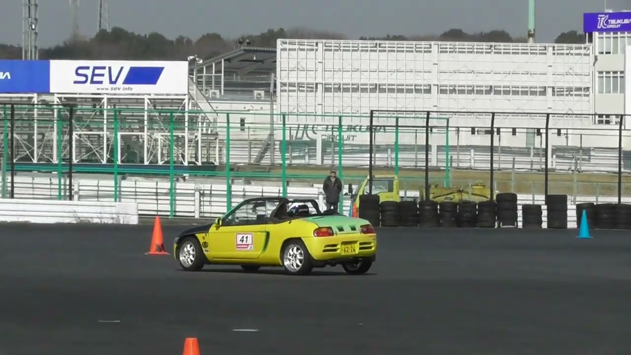 ビギナーズジムカーナ2026第１戦はやとビート練習走行