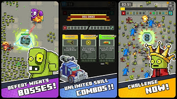 Zombie Siege - Roguelike.io Game Android Gameplay