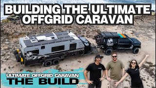 AUSTRALIA'S BEST OFF GRID CARAVAN? | COMPLETE BUILD OF BRAND NEW MODEL TITANIUM FROM CHASSIS TO ROAD