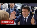 Elections in france decide battle between emmanuel macron and the left  bbc news