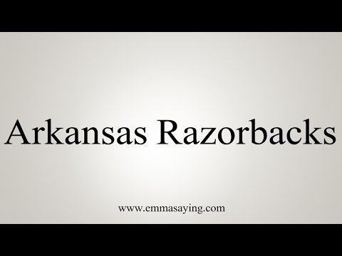 Video: Hvordan uttales arkansas?