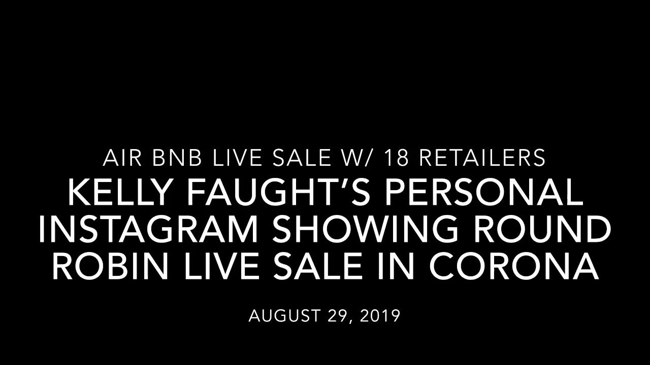 LuLaRoe Mentor Kelly Faught’s Instagram Live from Corona, CA AirBnB
